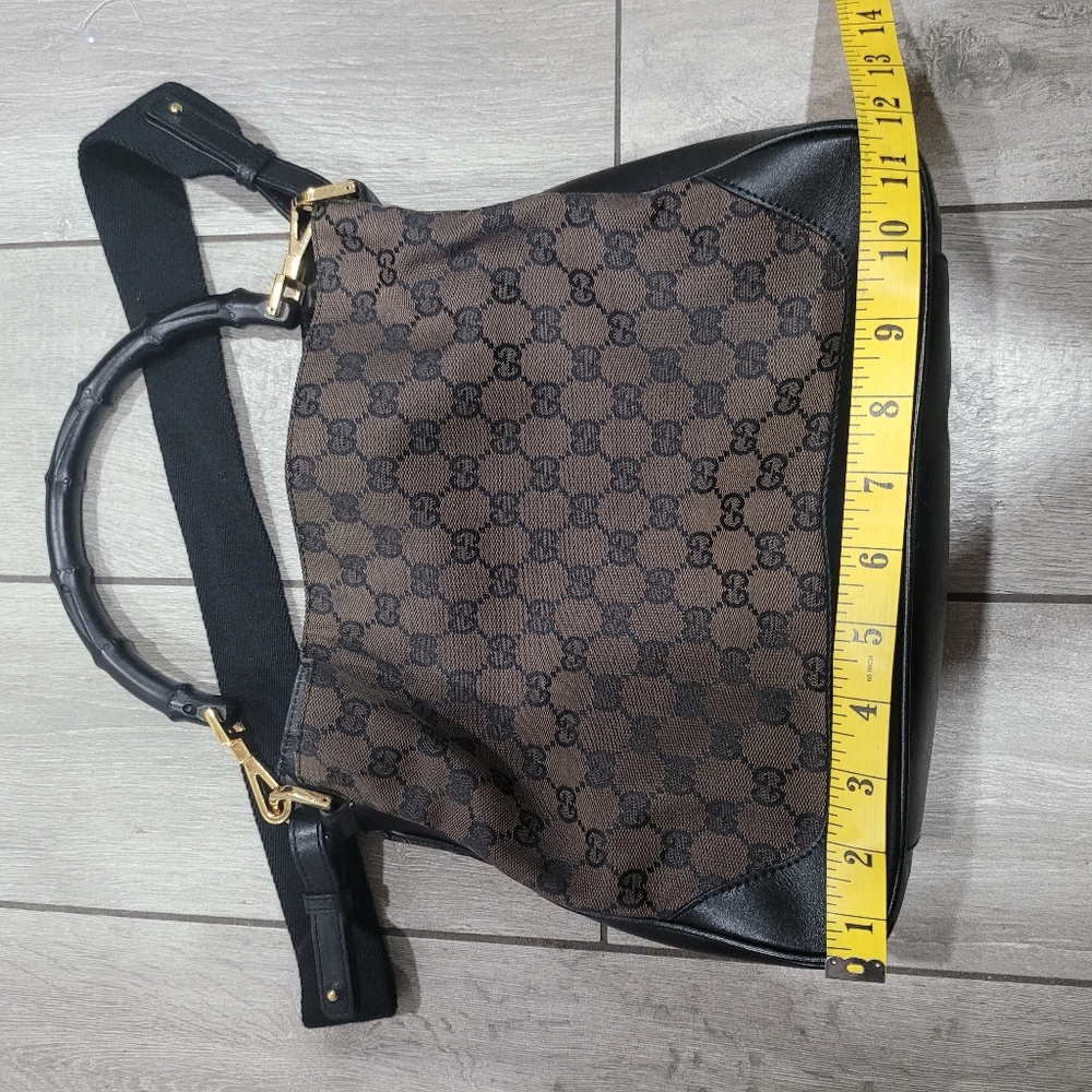 Gucci bamboo handle 2 way bag - Picture 10 of 12